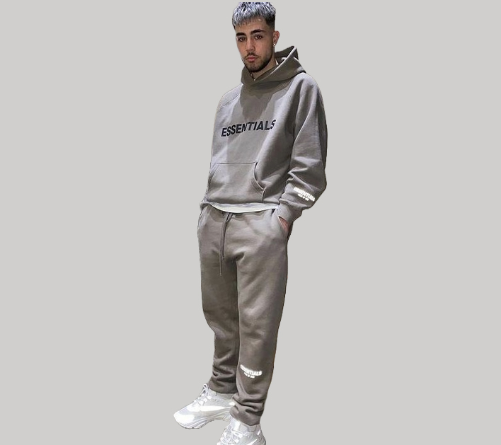 essentials grey tracksuit